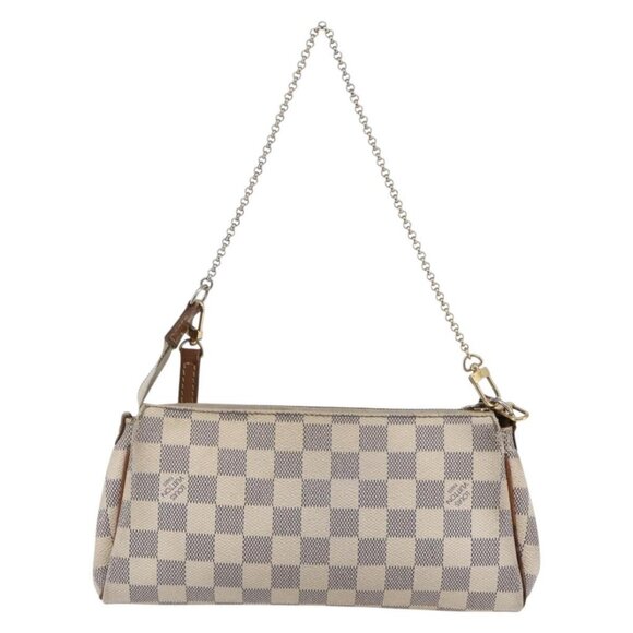 LOUIS VUITTON Damier Azur Eva Shoulder Bag 2way N55214 LV Auth 145918 - Picture 3 of 16